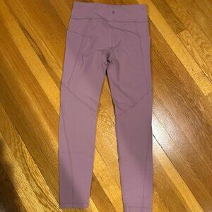 NWOT Athleta Girl High Rise Stash Your Treasures Legging XXL16 Mauve